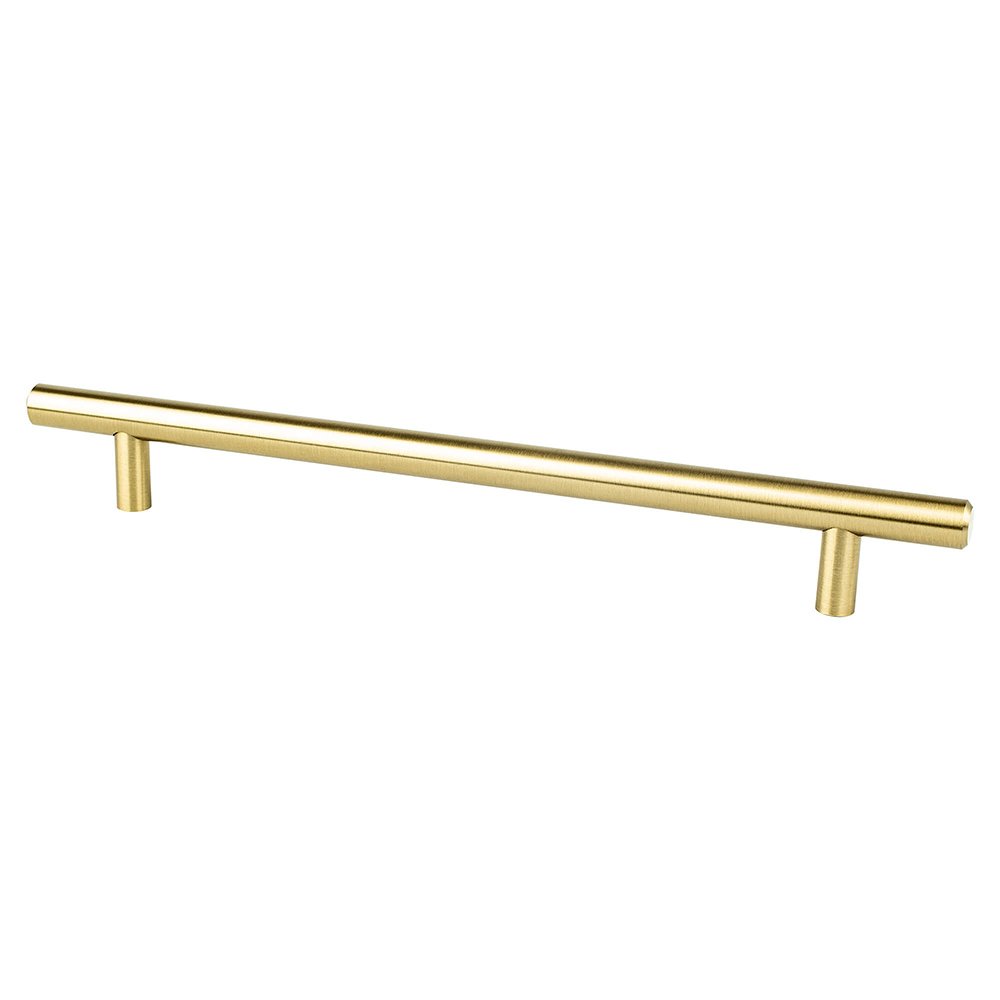 Berenson Hardware 7 9/16" Centers Classic Comfort Pull in Modern Brushed Gold