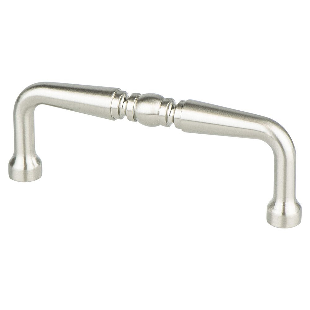 Berenson Hardware 3" Centers Pull in Brushed Nickel