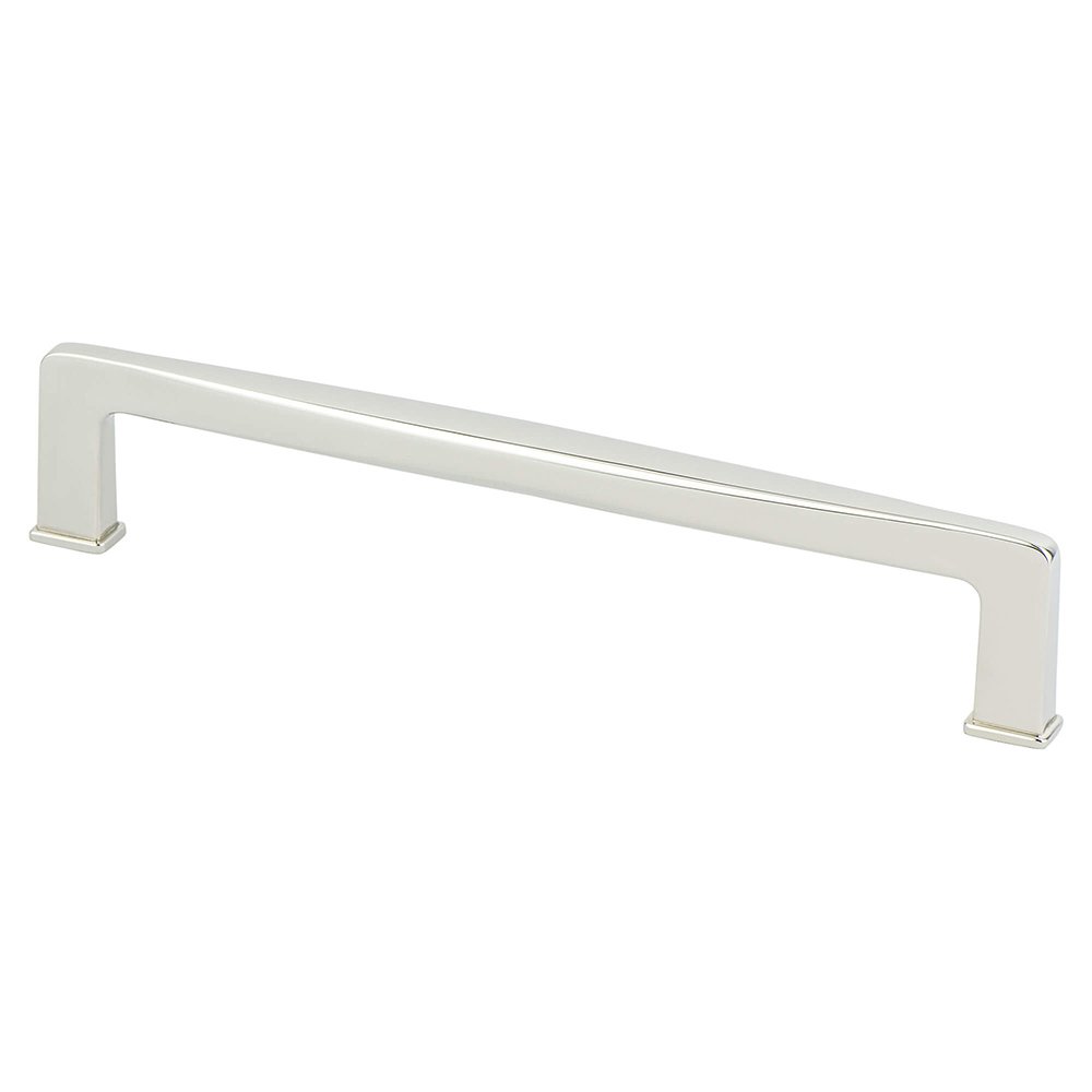 Berenson Hardware 6 5/16" Centers Classic Comfort Pull in Polished Nickel