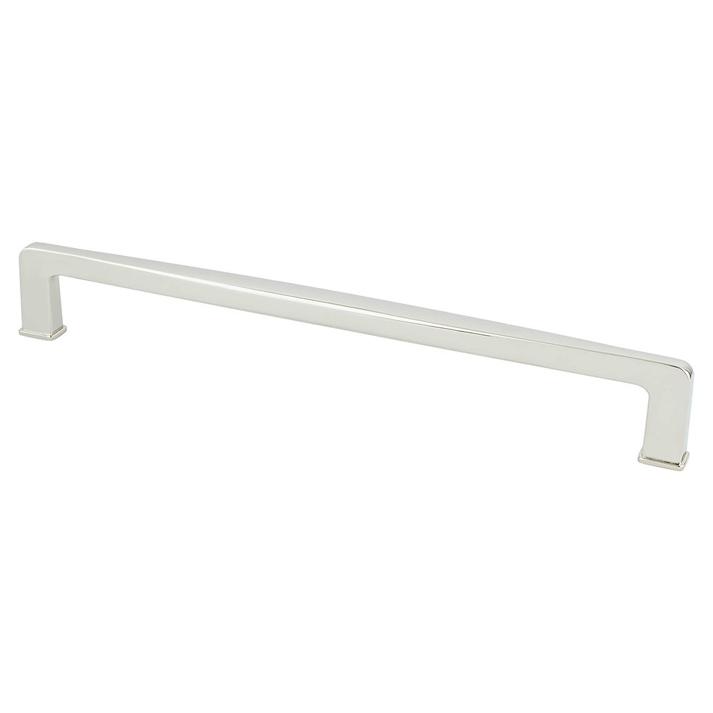 Berenson Hardware 8 13/16" Centers Classic Comfort Pull in Polished Nickel