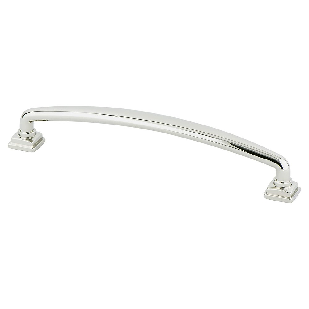 Berenson Hardware 6 5/16" Centers Timeless Charm Pull in Polished Nickel
