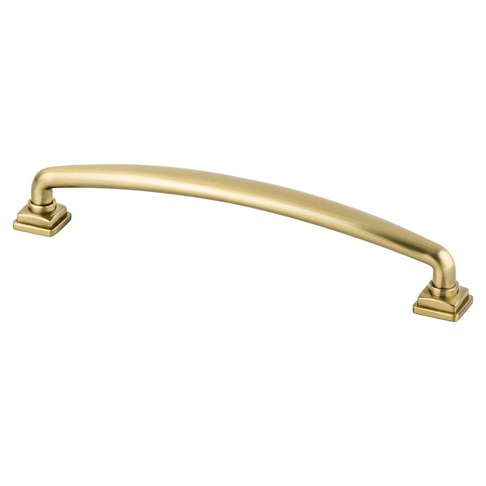Berenson Hardware 6 5/16" Centers Timeless Charm Pull in Modern Brushed Gold