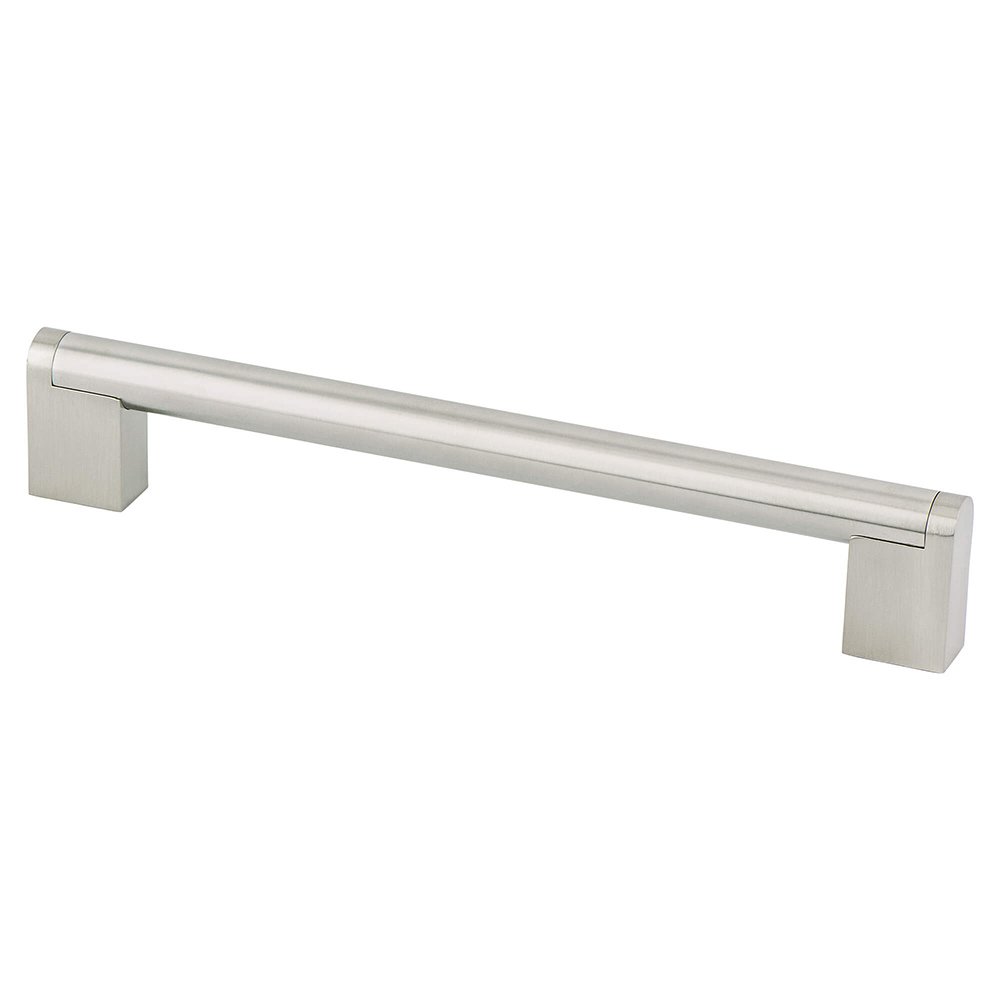 Berenson Hardware 7 9/16" Centers Uptown Appeal Pull in Stainless Steel
