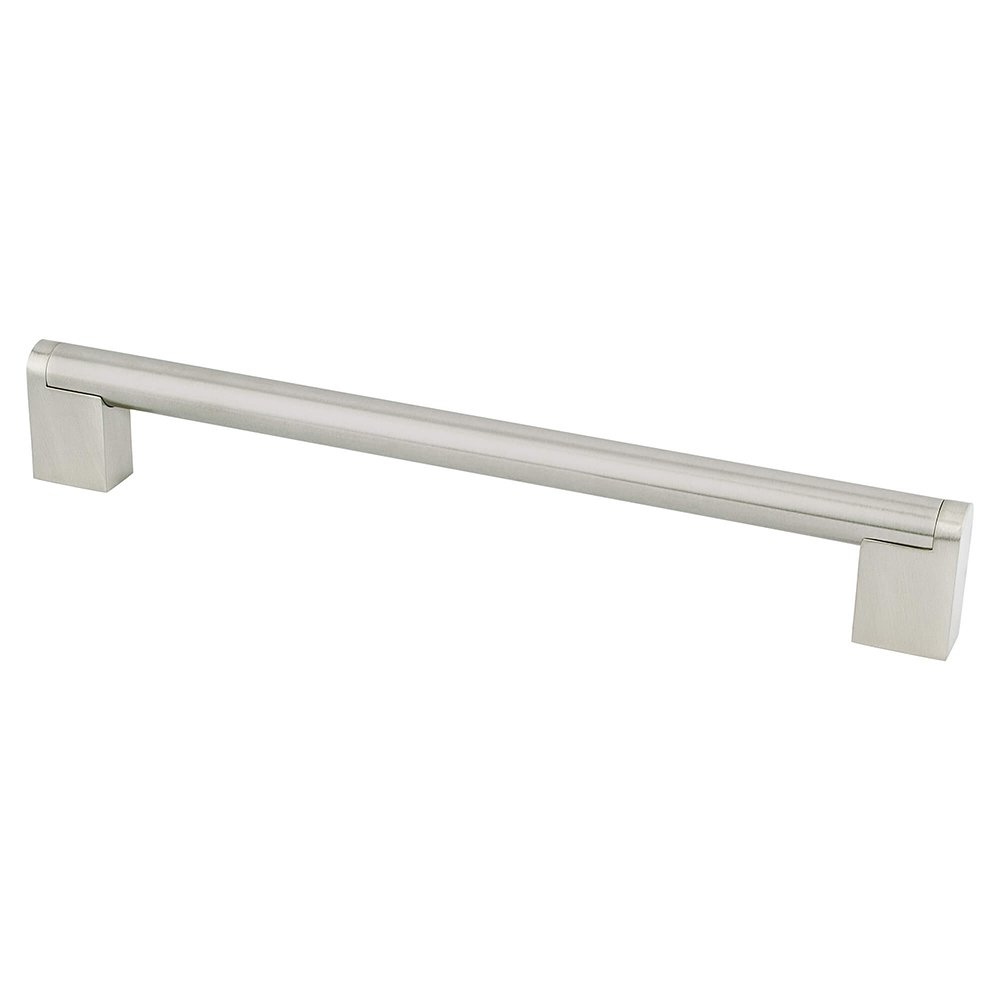 Berenson Hardware 8 13/16" Centers Uptown Appeal Pull in Stainless Steel