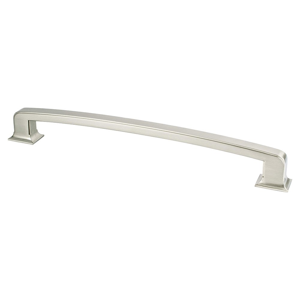 Berenson Hardware 12" Centers Timeless Charm Appliance Pull in Brushed Nickel
