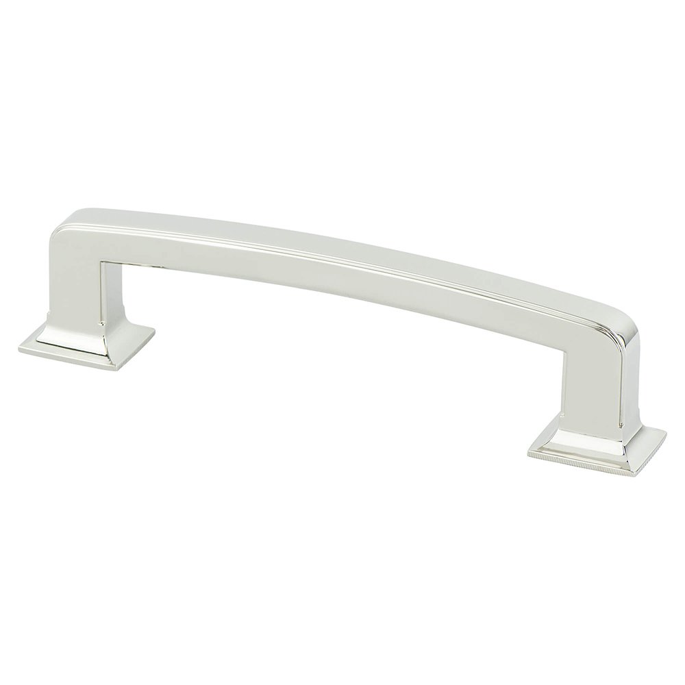 Berenson Hardware 5" Centers Classic Comfort Pull in Polished Nickel