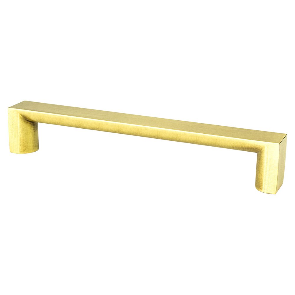 Berenson Hardware 6 5/16" Centers Uptown Appeal Pull in Satin Gold
