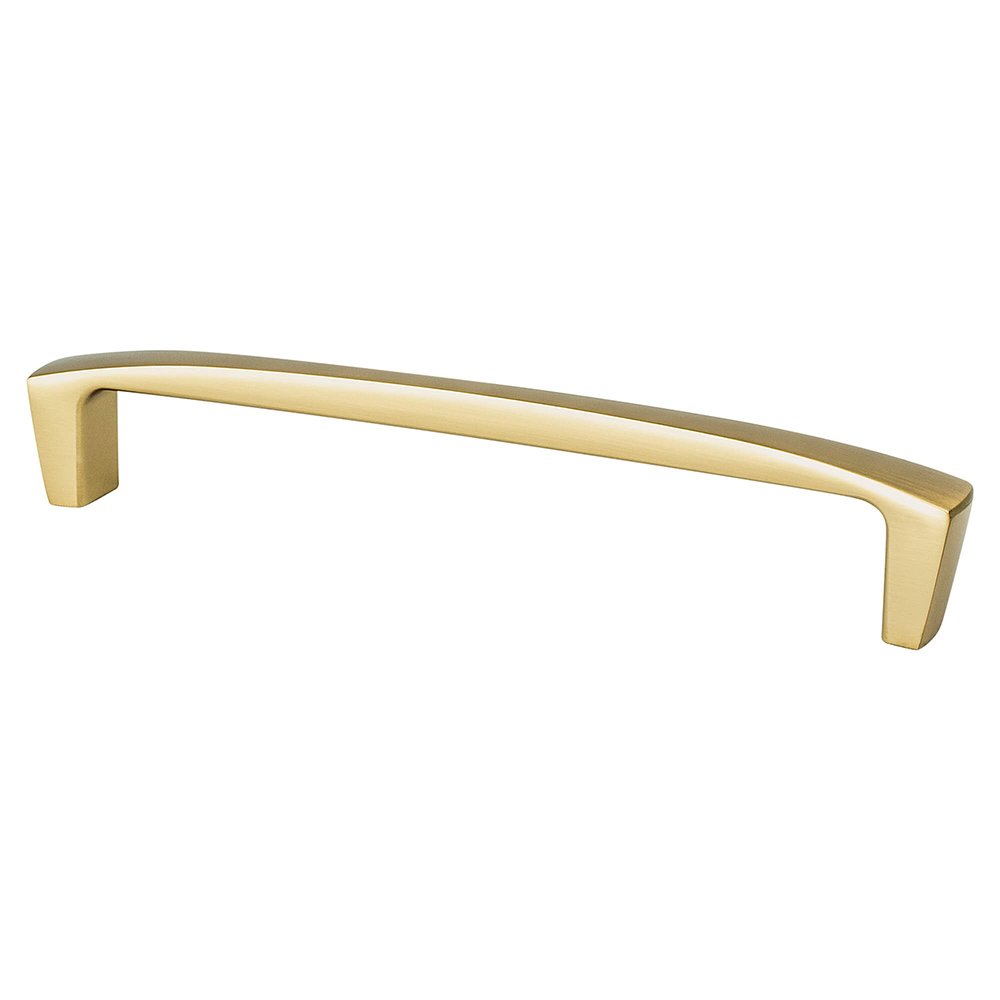 Berenson Hardware 6 5/16" Centers Classic Comfort Pull in Modern Brushed Gold