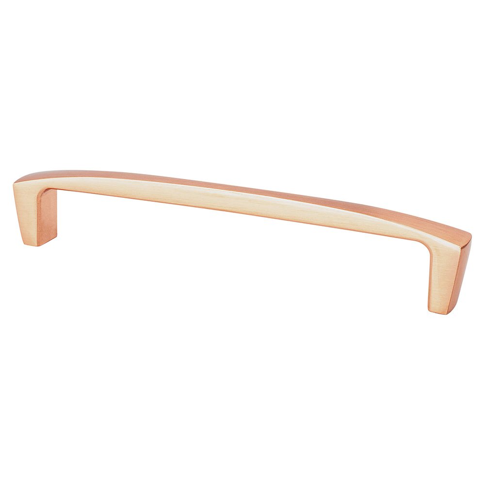 Berenson Hardware 6 5/16" Centers Classic Comfort Pull in Brushed Copper