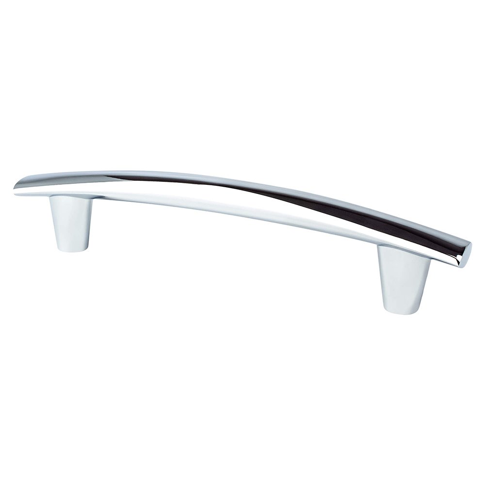 Berenson Hardware 5" Centers Classic Comfort Pull in Polished Chrome