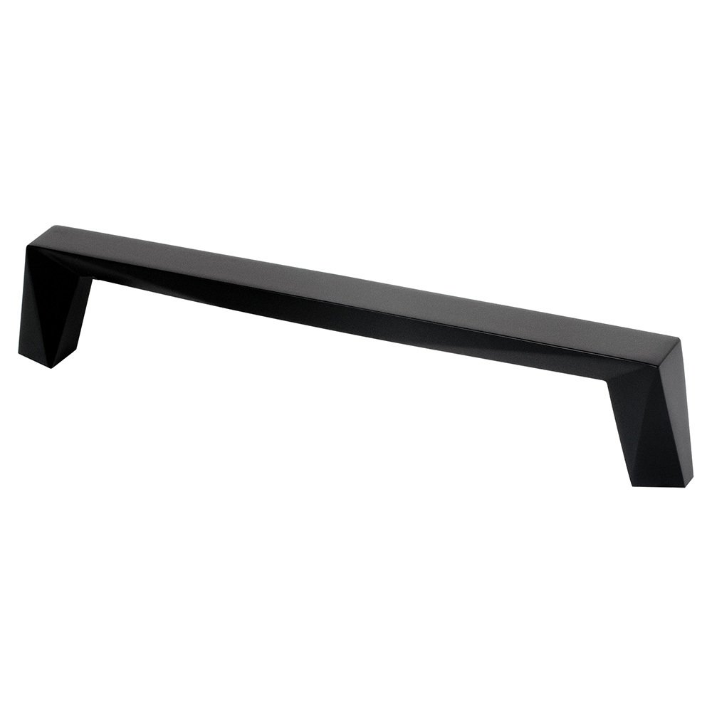 Berenson Hardware 6 5/16" Centers Uptown Appeal Pull in Matte Black