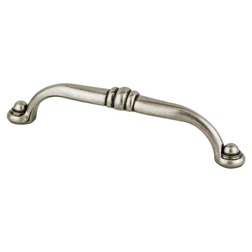 Berenson Hardware 5" Centers Timeless Charm Pull in Antique Pewter