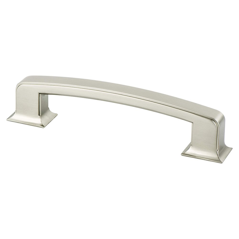 Berenson Hardware 6" Centers Timeless Charm Pull in Brushed Nickel