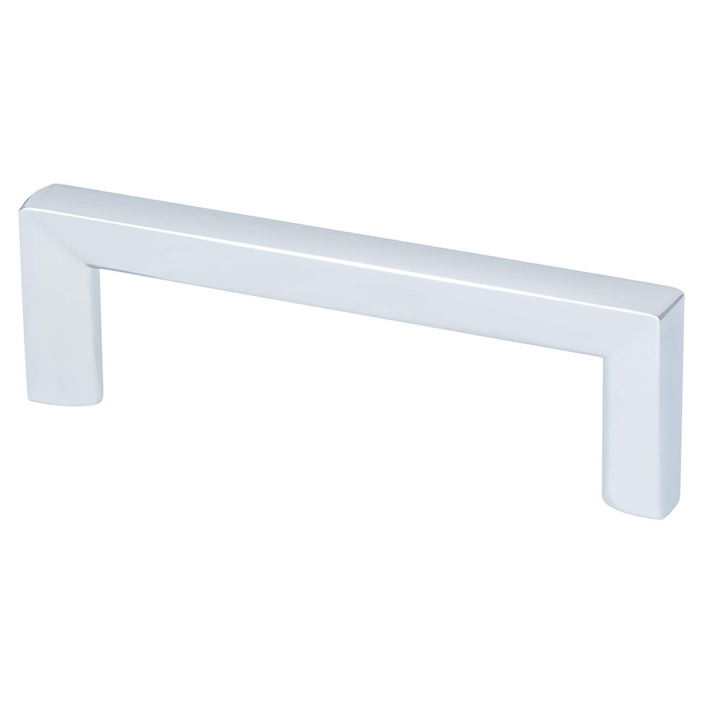 Berenson Hardware 3 3/4" Centers Uptown Appeal Pull in Polished Chrome