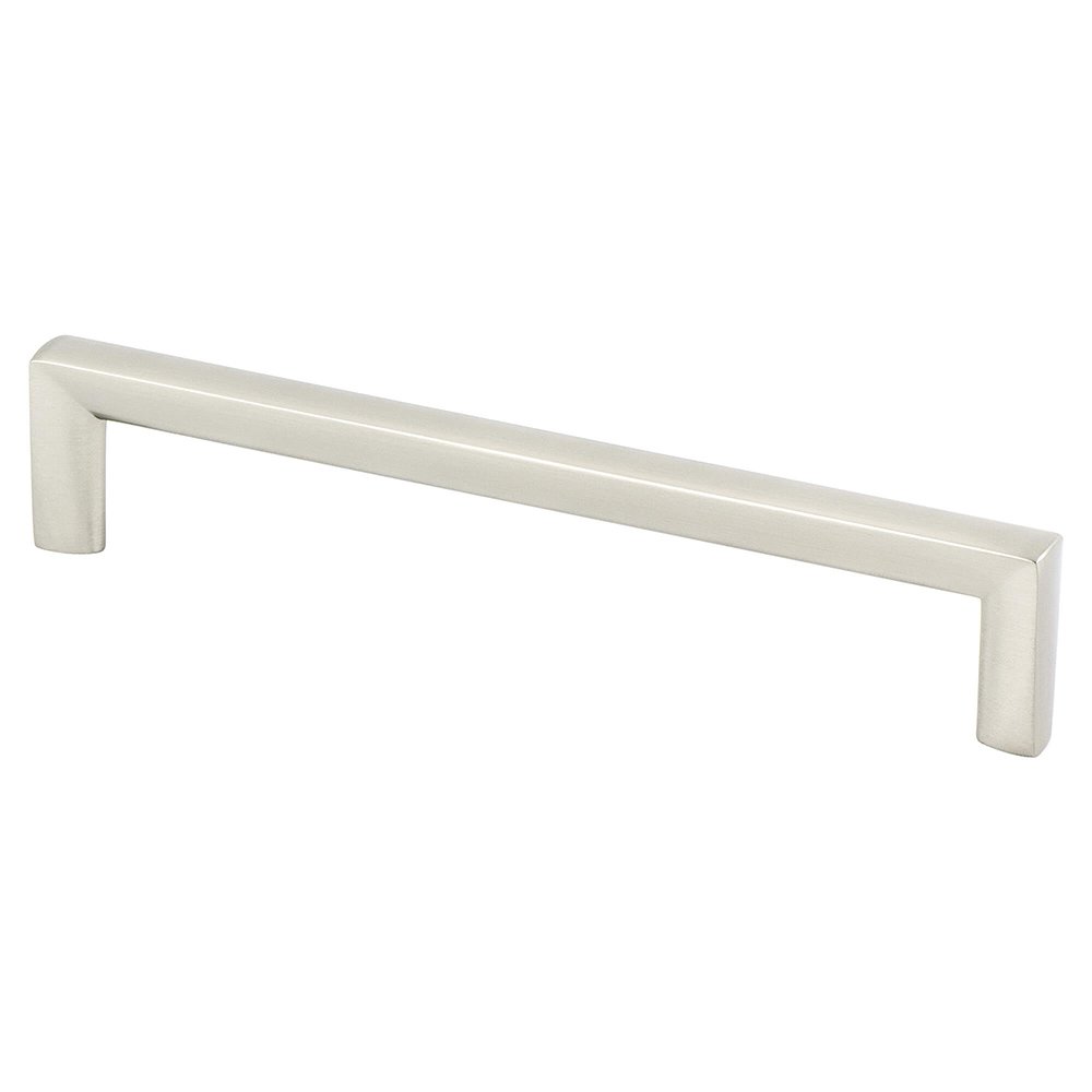 Berenson Hardware 6 5/16" Centers Uptown Appeal Pull in Brushed Nickel