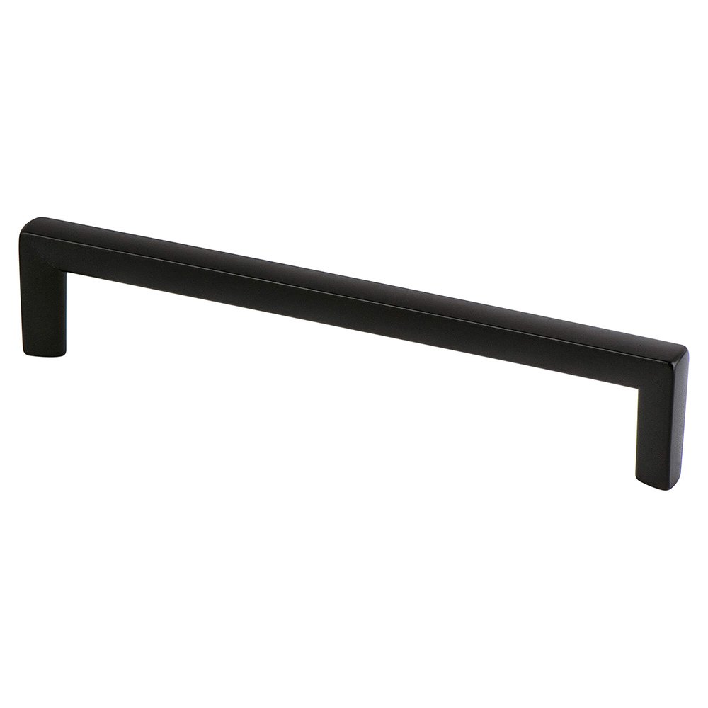 Berenson Hardware 6 5/16" Centers Uptown Appeal Pull in Matte Black