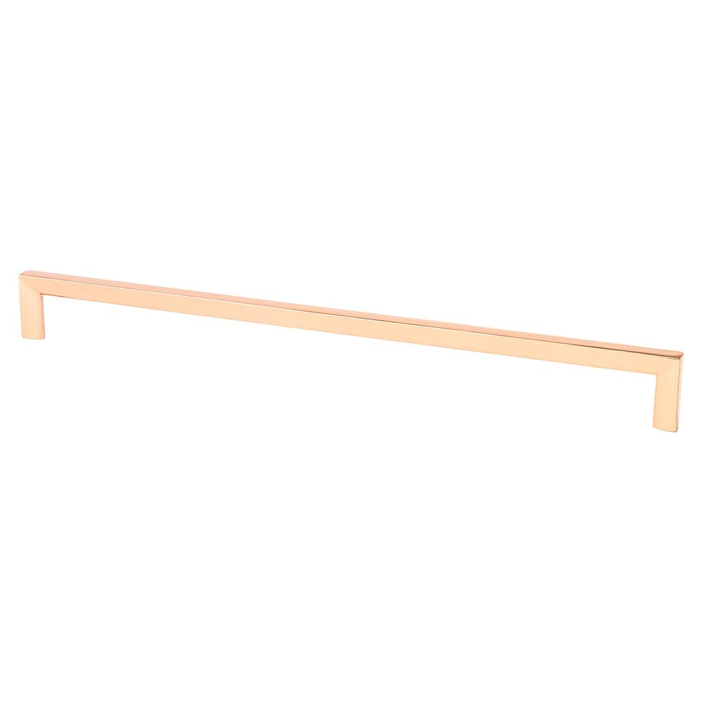 Berenson Hardware 12 5/8" Centers Uptown Appeal Pull in Polished Copper