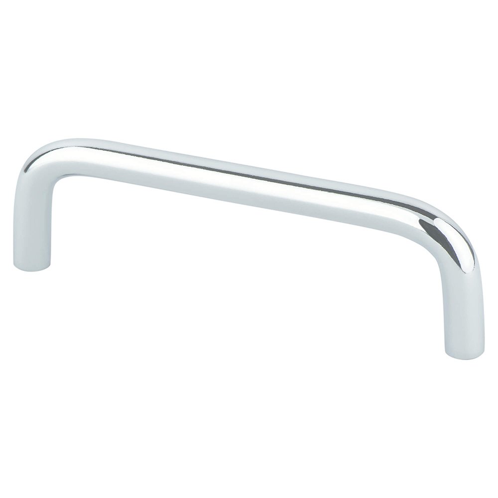 Berenson Hardware 3 3/4" Centers Uptown Appeal Pull in Polished Chrome