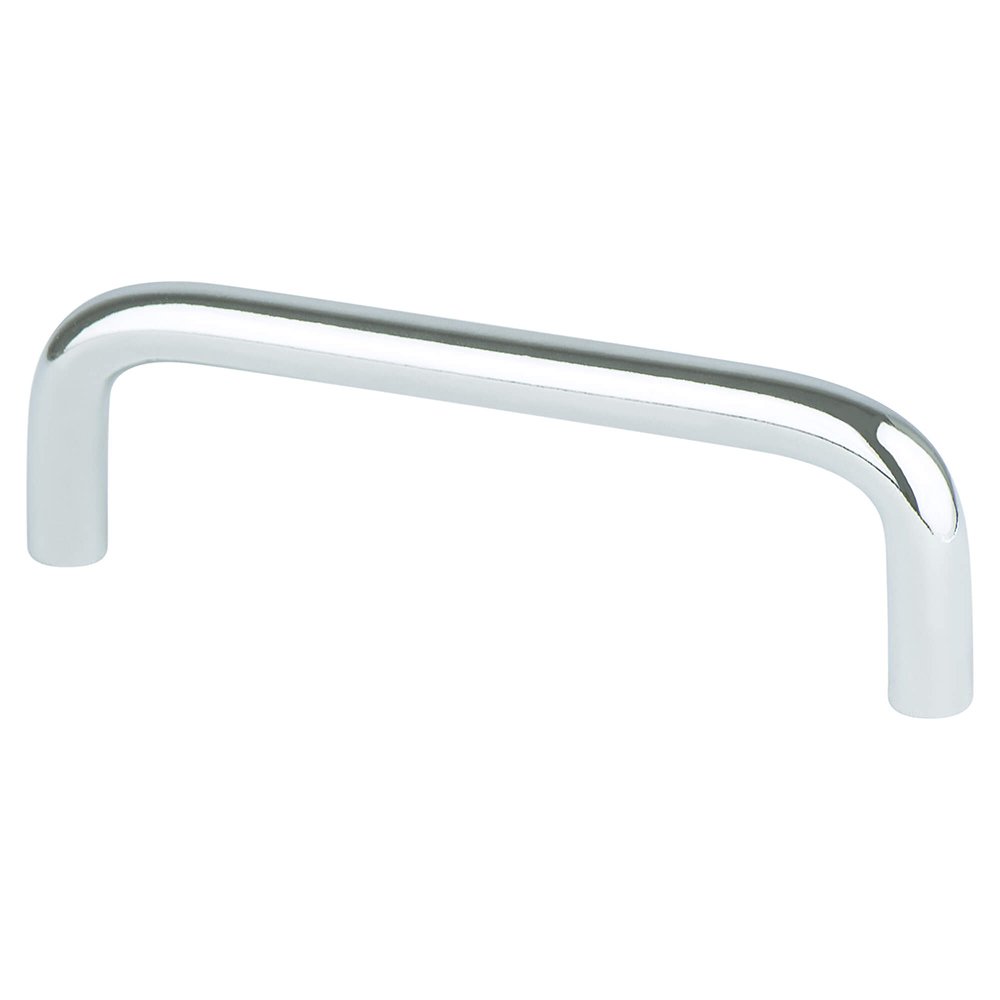 Berenson Hardware 3 1/2" Centers Uptown Appeal Pull in Polished Chrome