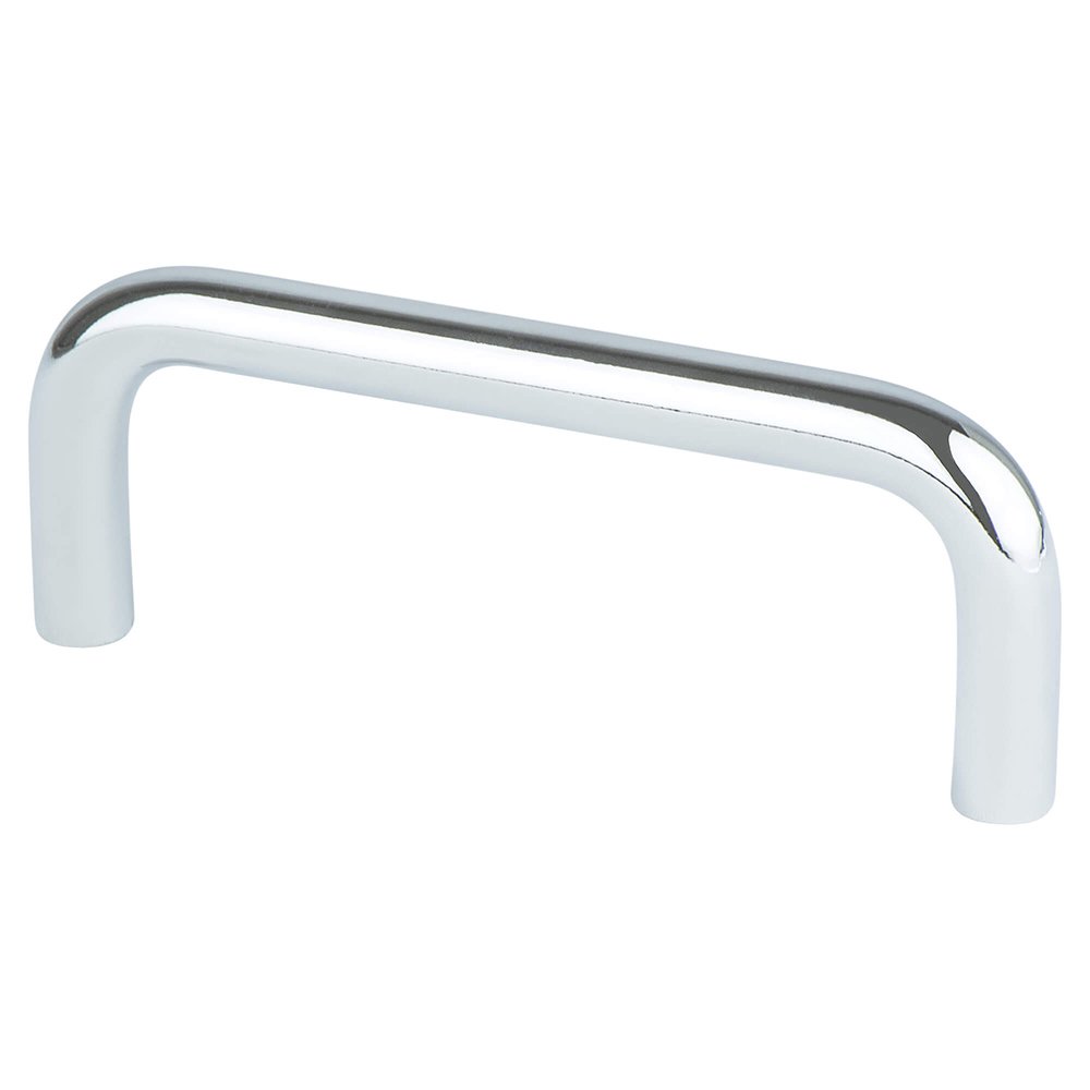 Berenson Hardware 3" Centers Uptown Appeal Pull in Polished Chrome