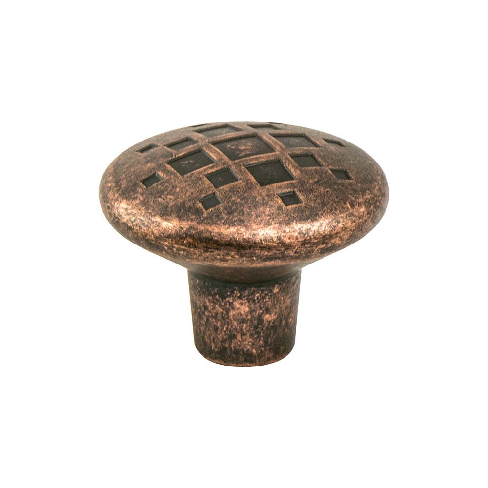 Berenson Hardware 1 5/16" Diameter Artisan Inspired Knob in Rustic Copper