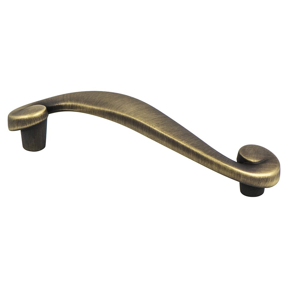 Berenson Hardware 3 3/4" Centers Artisan Inspired Pull in Rustic Brushed Brass