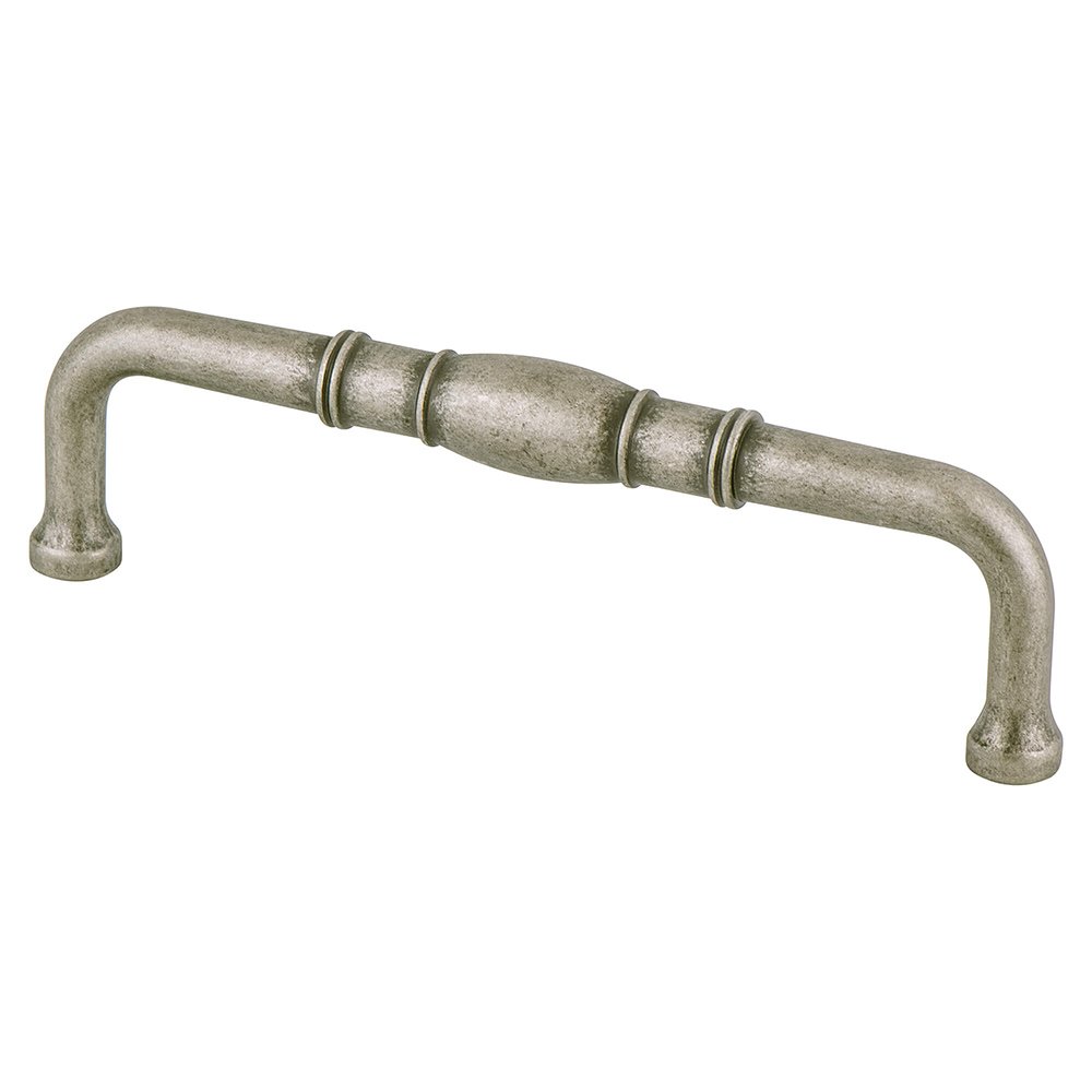 Berenson Hardware 6" Centers Classic Comfort Pull in Weathered Nickel
