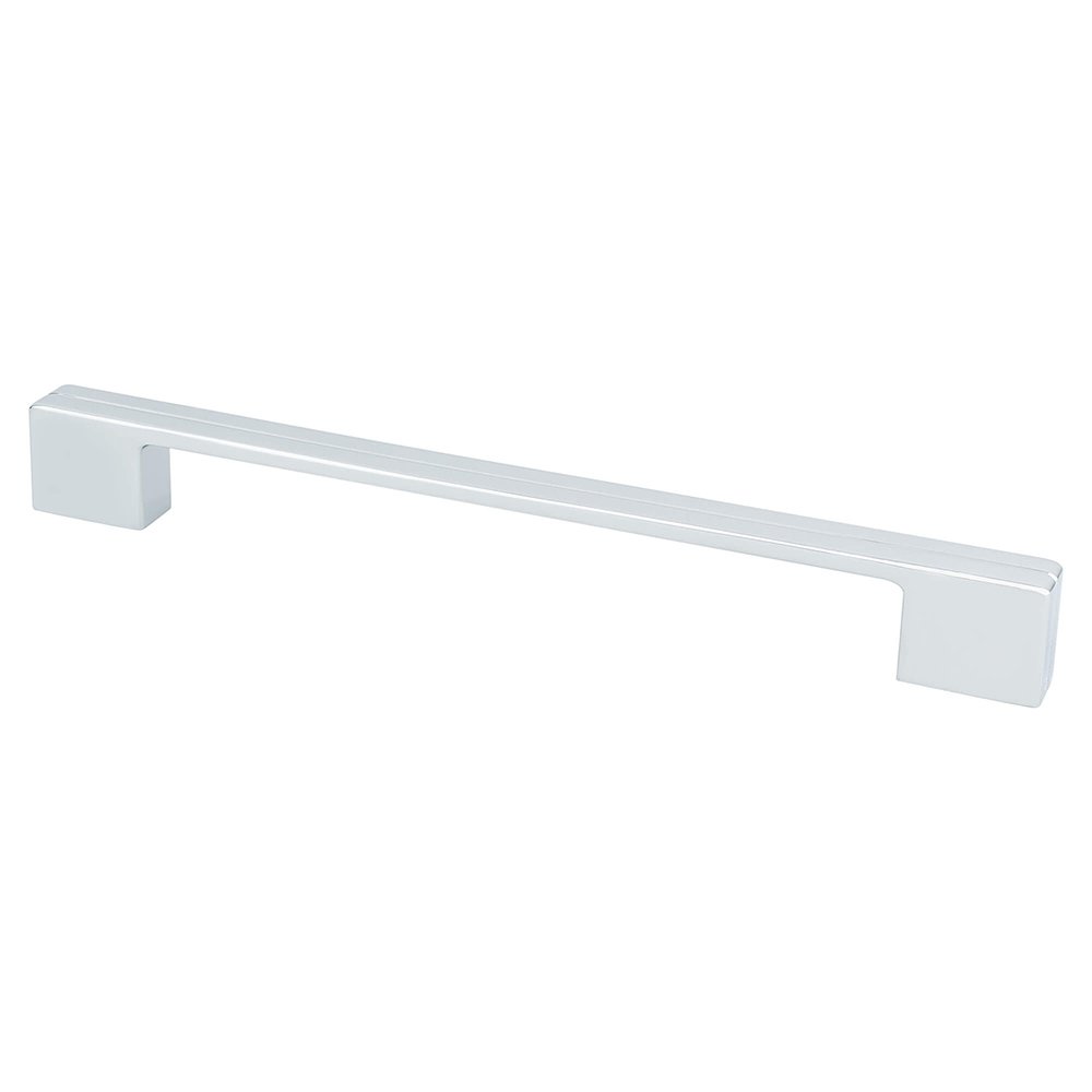 Berenson Hardware 8 13/16" Centers Uptown Appeal Pull in Polished Chrome