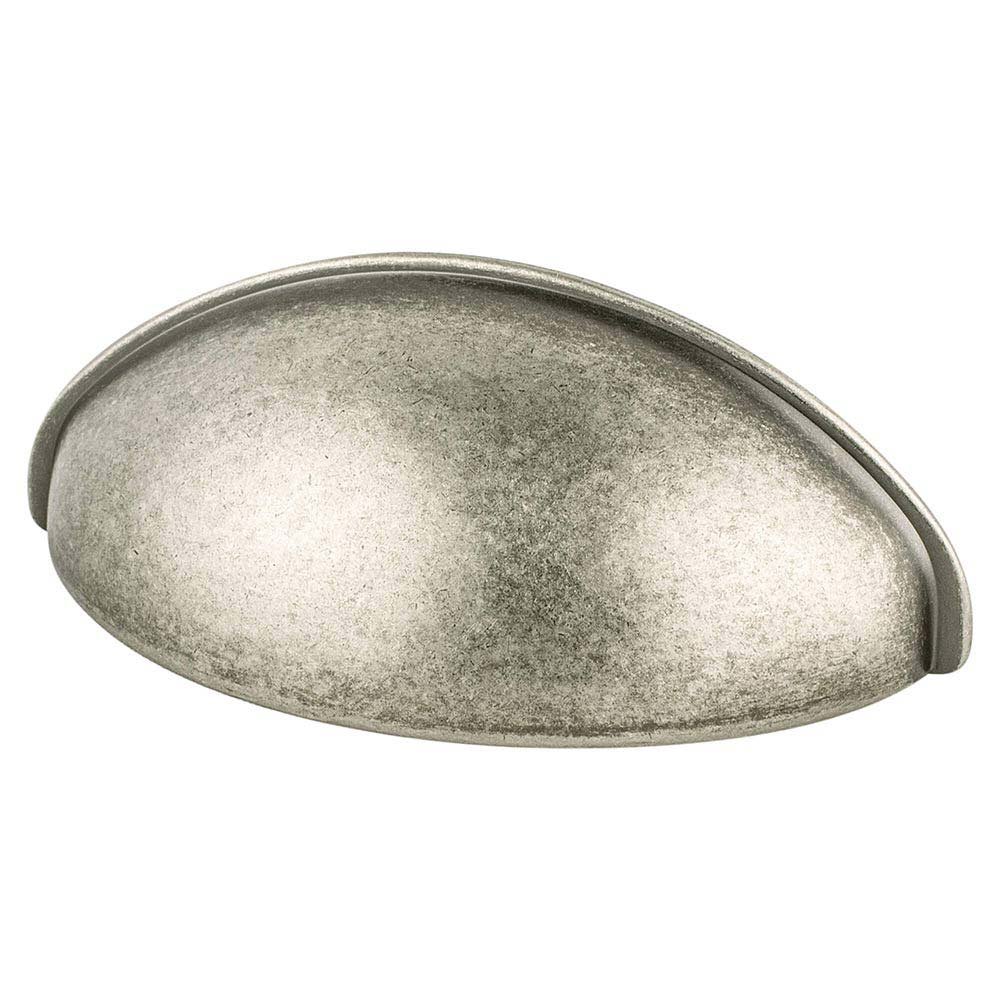 Berenson Hardware 2 1/2" Centers Cup Pull in Weathered Nickel