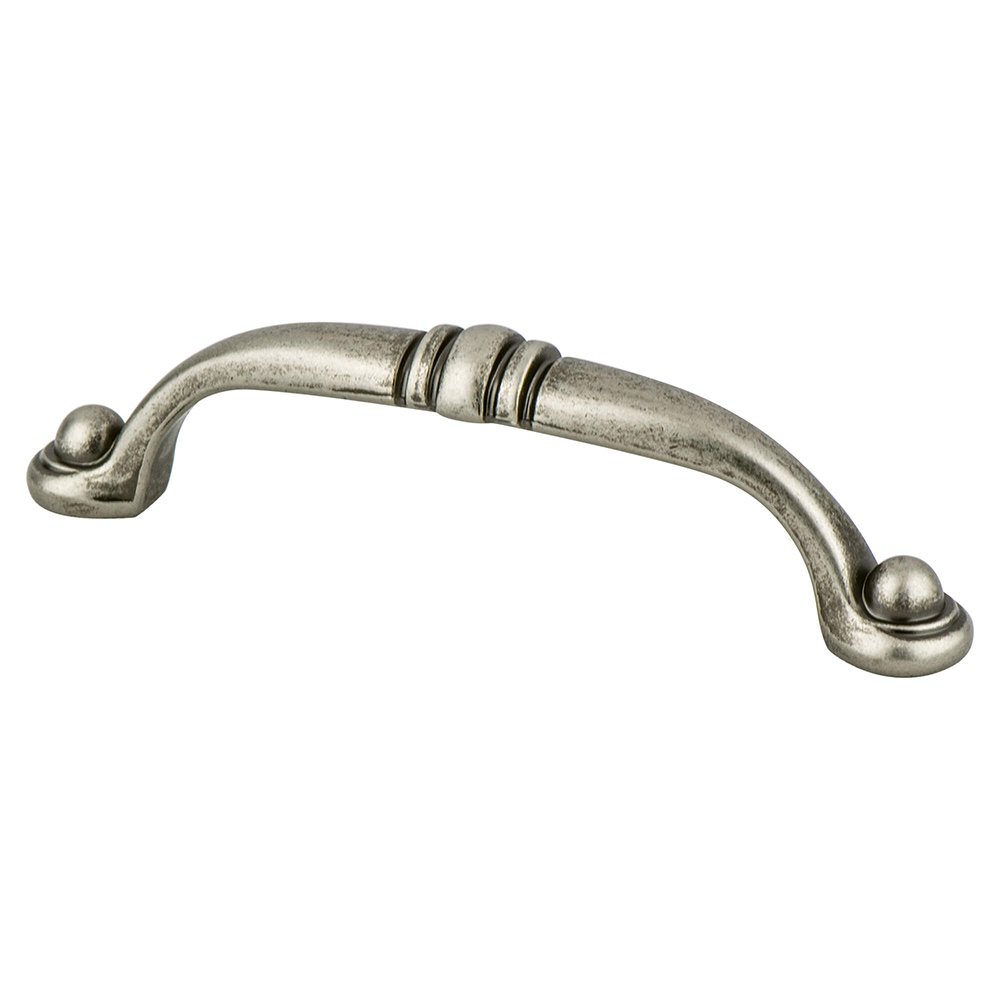 Berenson Hardware 3 3/4" Centers Pull in Weathered Nickel