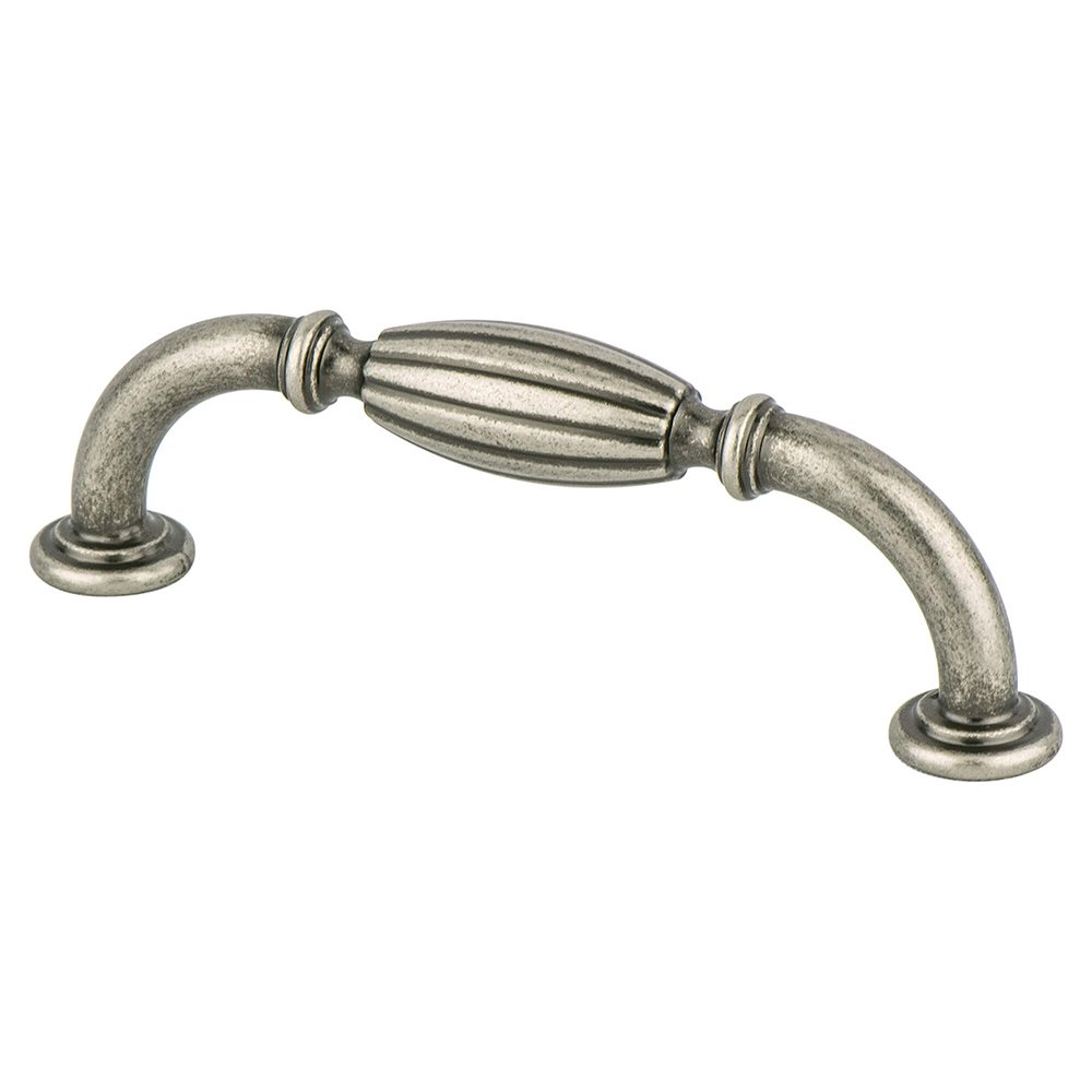 Berenson Hardware 3 3/4" Centers Pull in Weathered Nickel