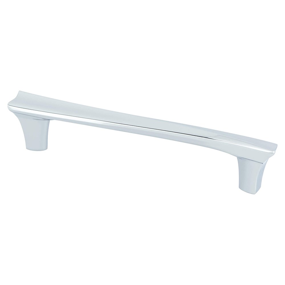 Berenson Hardware 5" Centers Uptown Appeal Pull in Polished Chrome