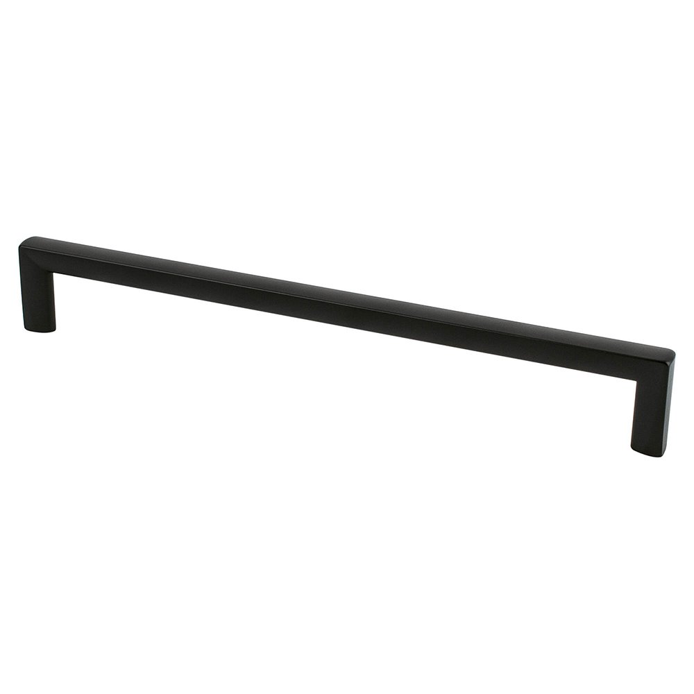 Berenson Hardware 8 13/16" Centers Uptown Appeal Pull in Matte Black