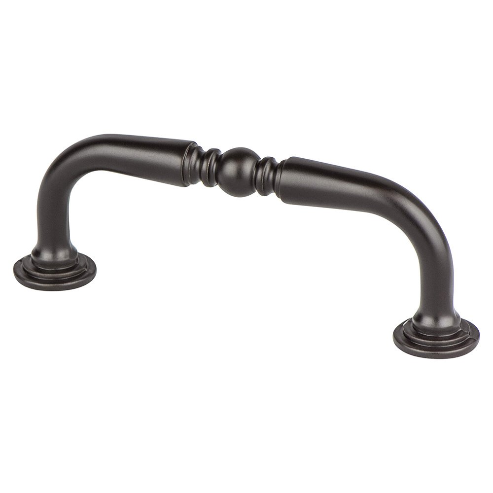 Berenson Hardware 3" Centers Timeless Charm Pull in Rubbed Bronze