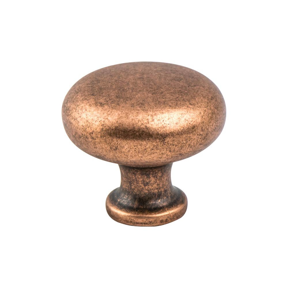 Berenson Hardware 1 3/16" Diameter Timeless Charm Round Knob in Weathered Copper