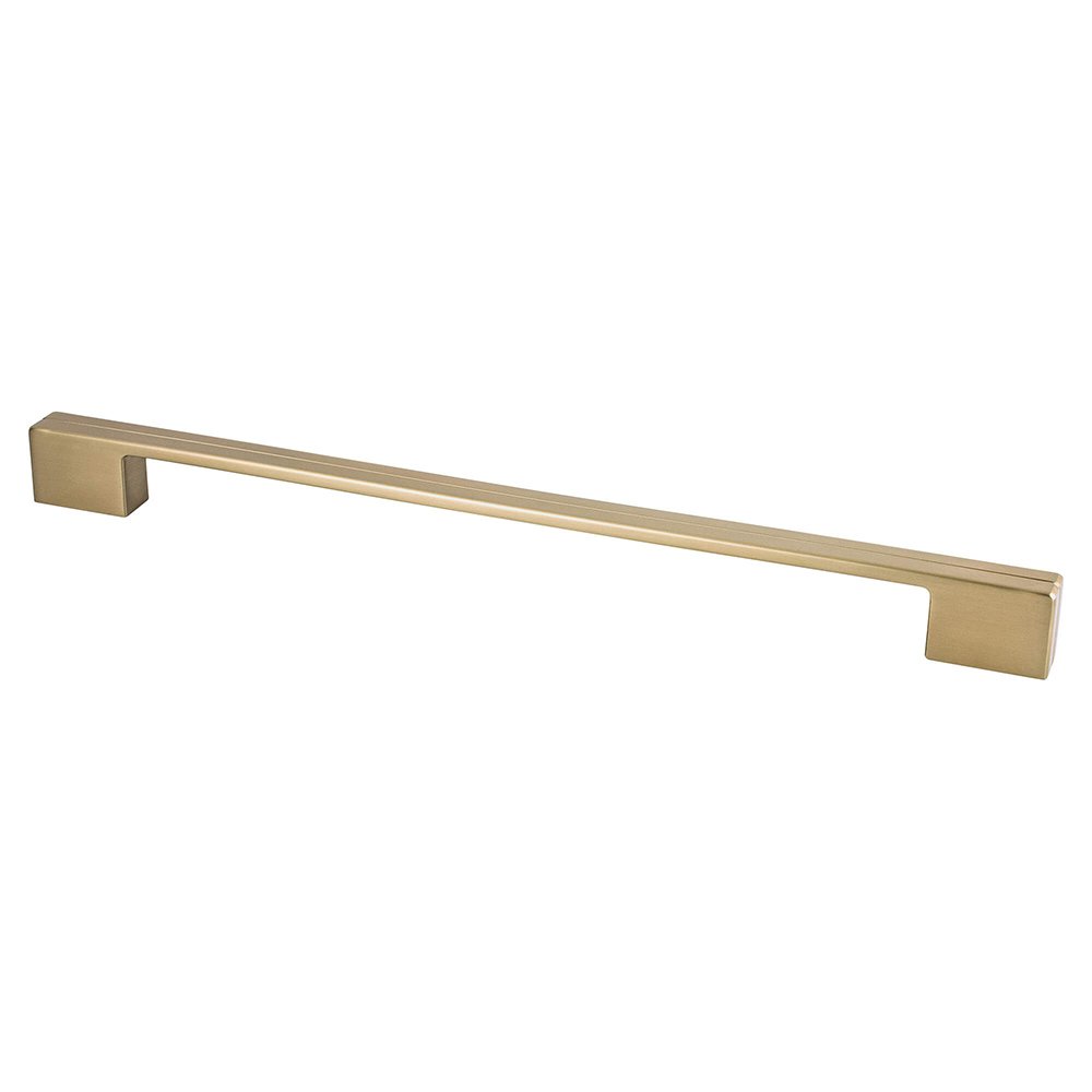 Berenson Hardware 12 5/8" Centers Uptown Appeal Pull in Modern Brushed Gold