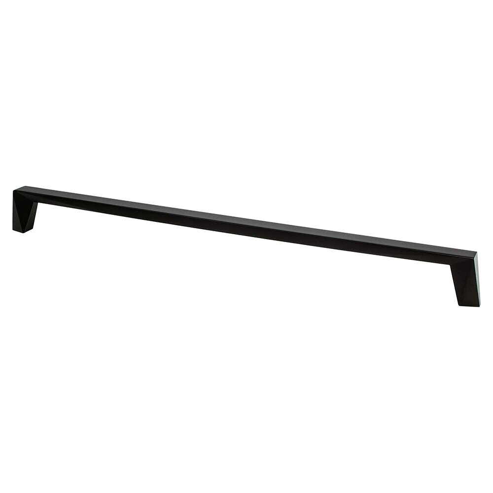 Berenson Hardware 12 5/8" Centers Uptown Appeal Pull in Matte Black