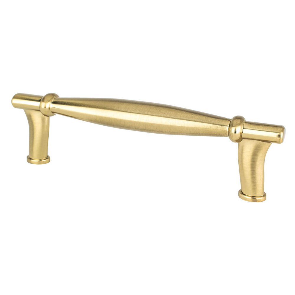 Berenson Hardware 3 3/4" Centers Pull  in Modern Brushed Gold
