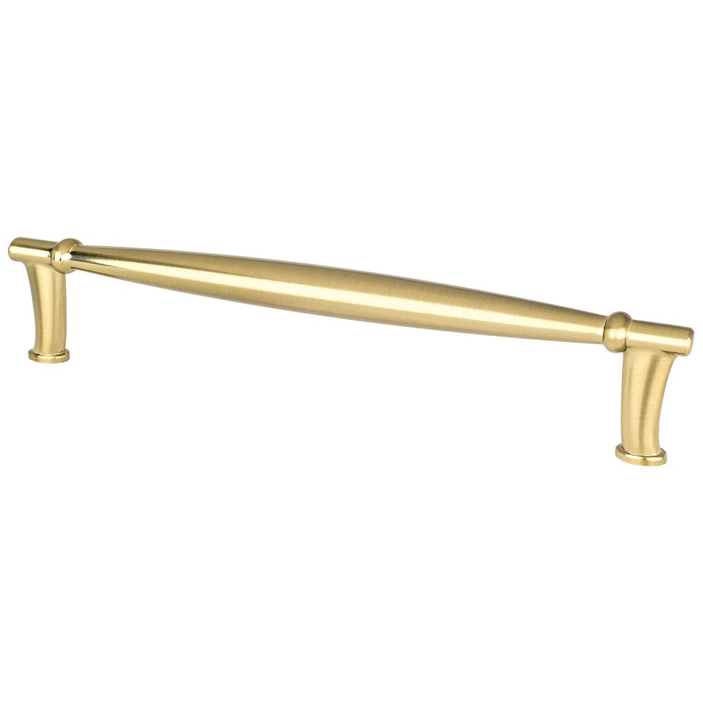 Berenson Hardware 6 5/16" Centers Pull  in Modern Brushed Gold