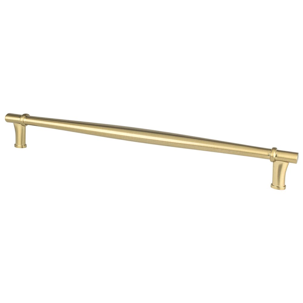 Berenson Hardware 12" Centers Appliance Pull  in Modern Brushed Gold