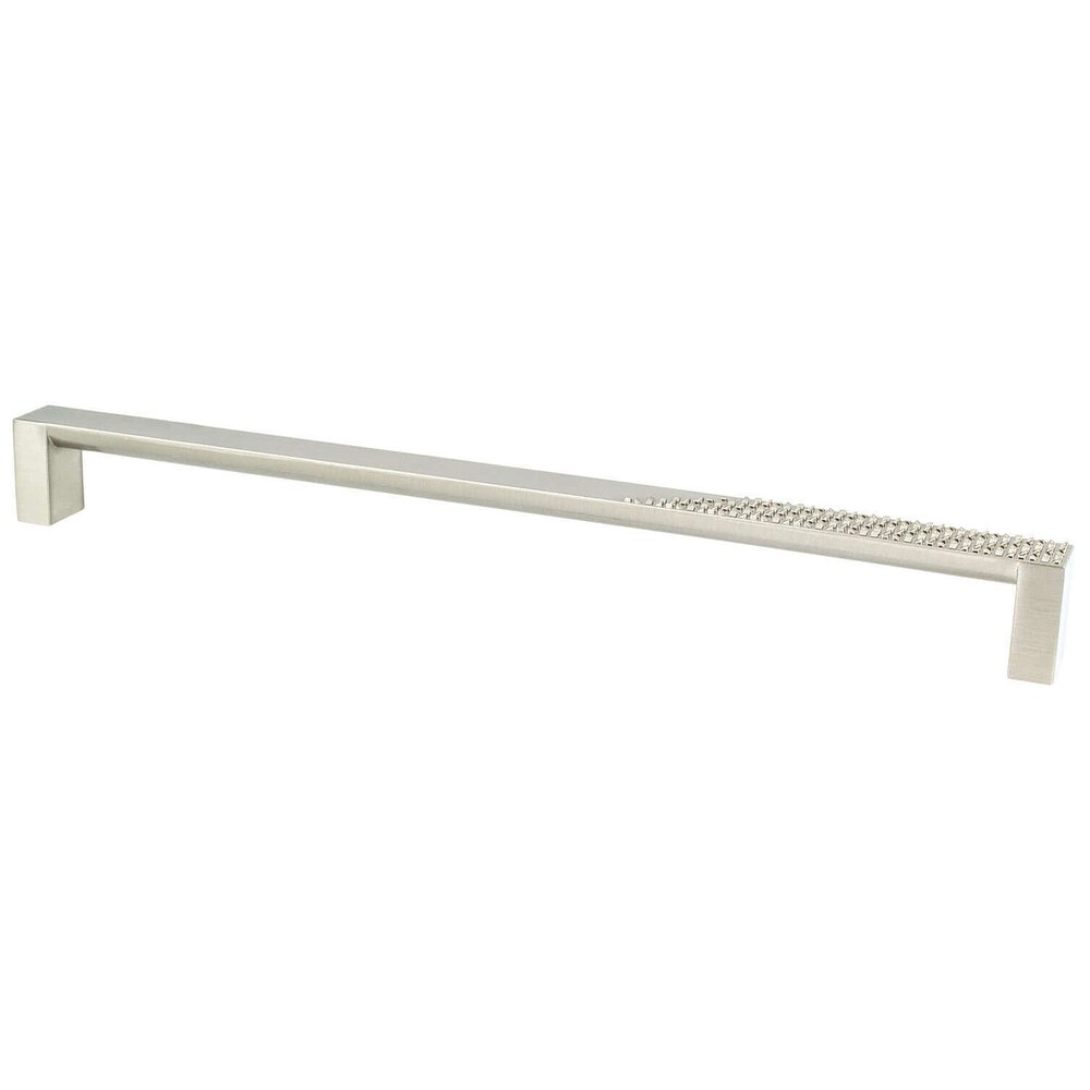Berenson Hardware 12" Centers Appliance Pull in Brushed Nickel
