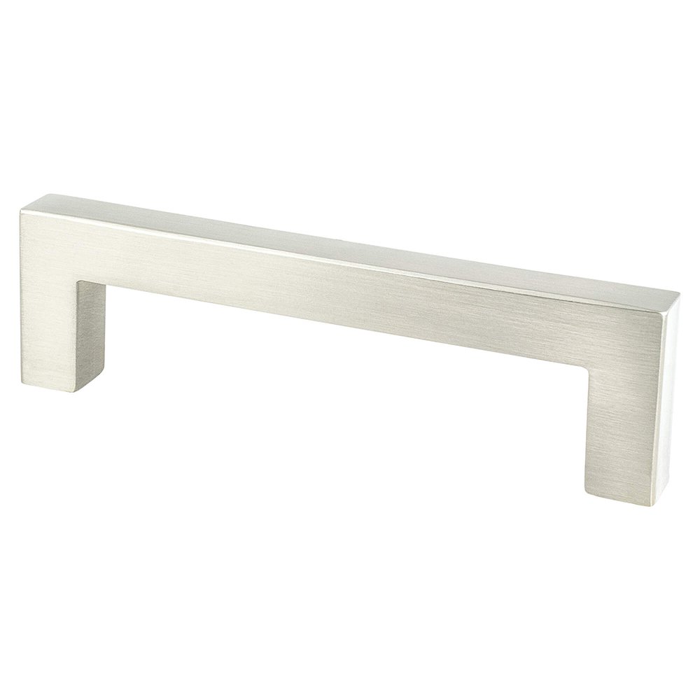 Berenson Hardware 96mm Centers Square Pull in Brushed Nickel