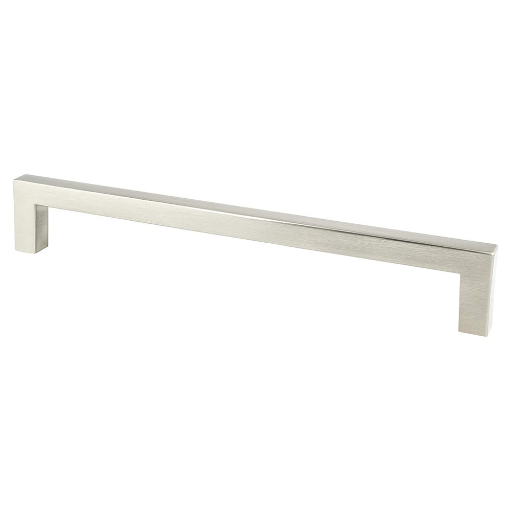 Berenson Hardware 192mm Centers Square Pull in Brushed Nickel