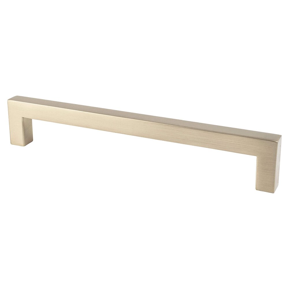 Berenson Hardware 160mm Centers Square Pull in Champagne