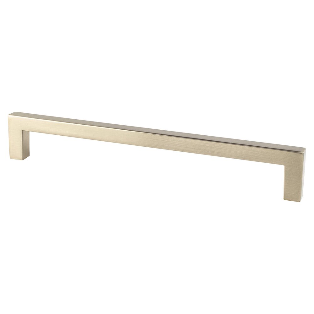 Berenson Hardware 192mm Centers Square Pull in Champagne