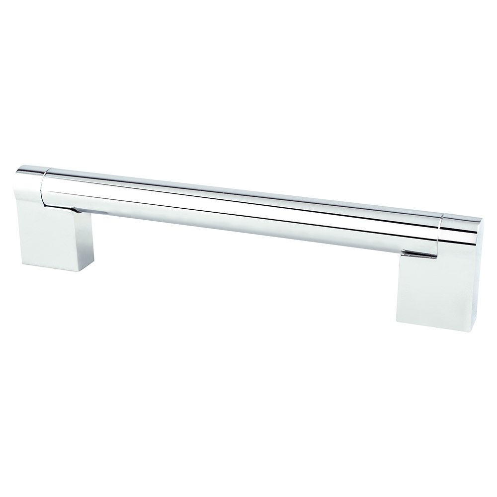Berenson Hardware 128mm Centers Bar Pull in Polished Chrome