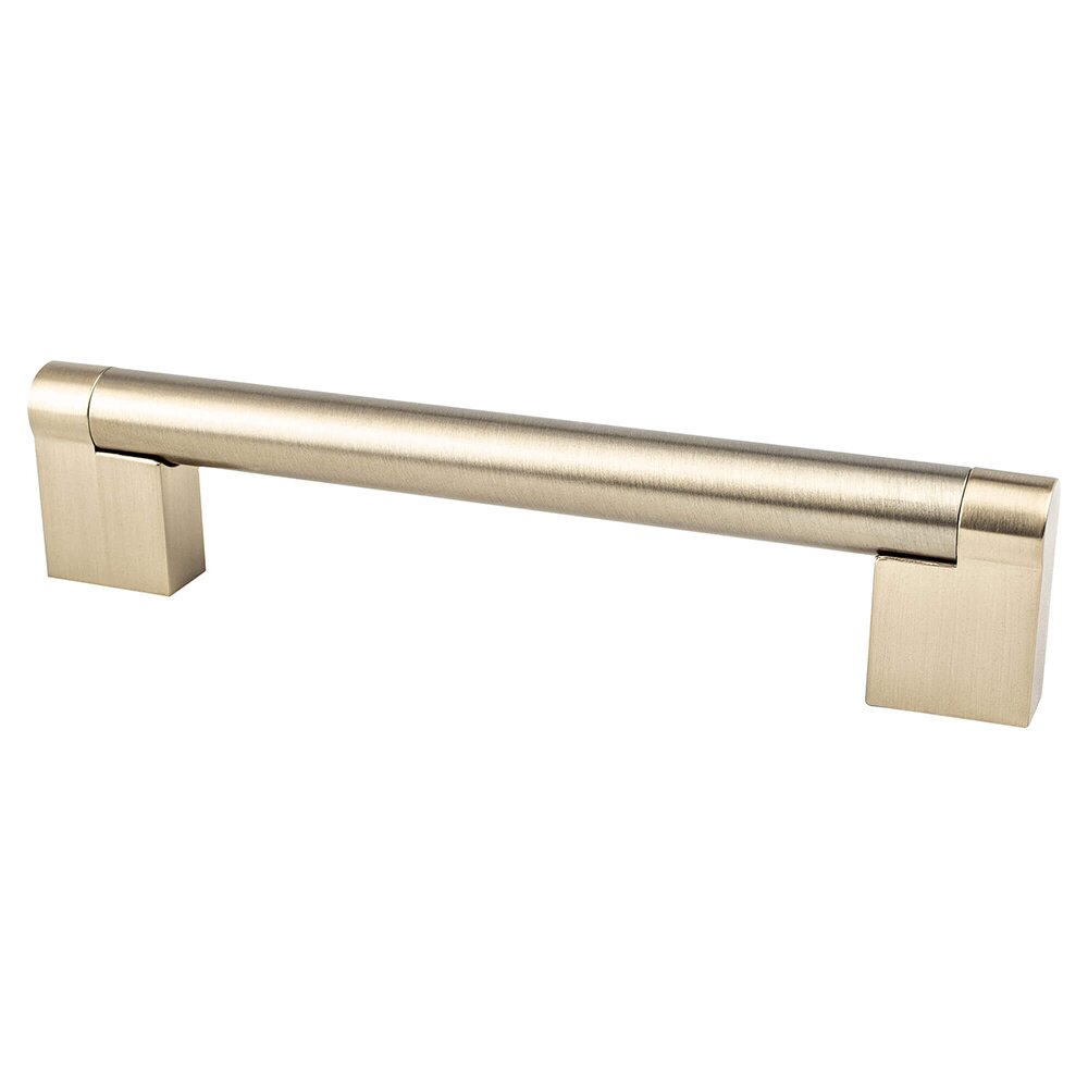 Berenson Hardware 128mm Centers Bar Pull in Champagne