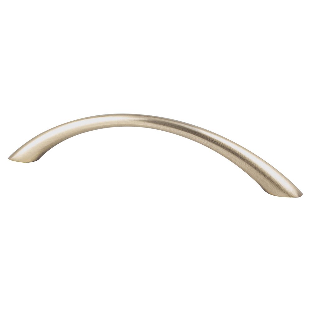 Berenson Hardware 128mm Centers Tapered Arch Pull in Champagne