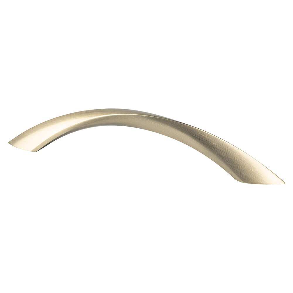 Berenson Hardware 128mm Centers Twisted Arch Pull in Champagne