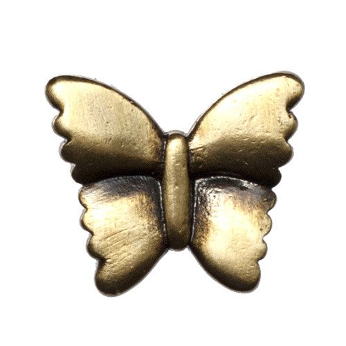 Big Sky Hardware Large Butterfly Knob in Antique Brass